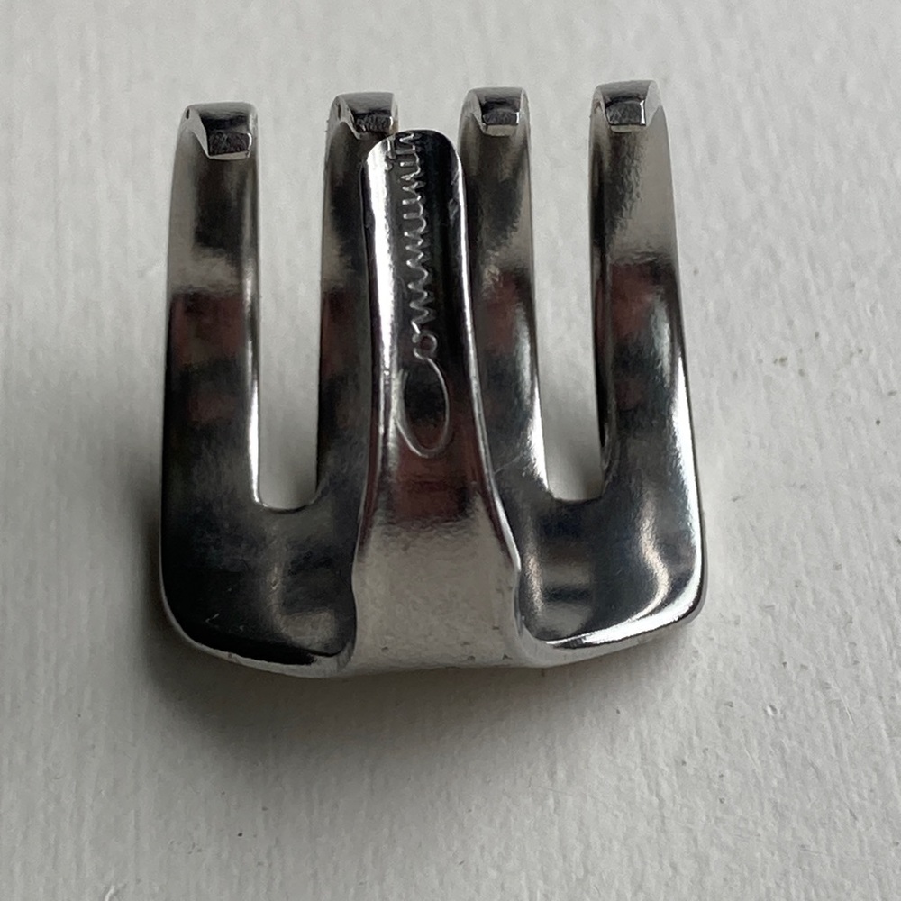 Handmade fork ring, size 7 - Picture 4 of 6